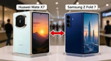 هواوي Mate X7 ضد سامسونج Z Fold 7.. من يتفوق في سباق الهواتف القابلة للطي؟